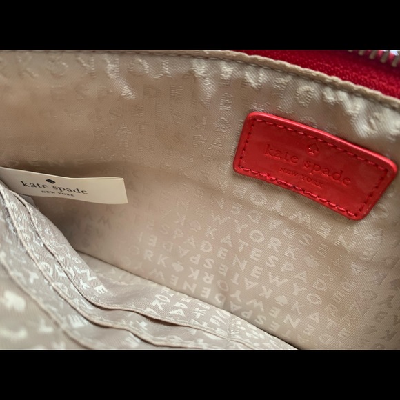 Kate Spade Red Wristlet - Picture 5 of 7